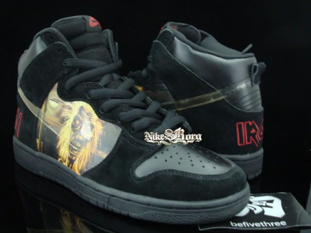 iron maiden nike sb dunks